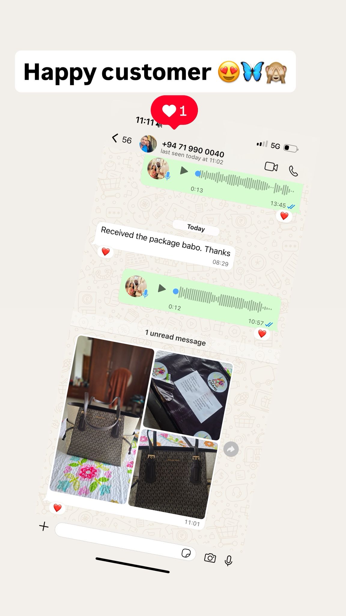 Customer feedback 6