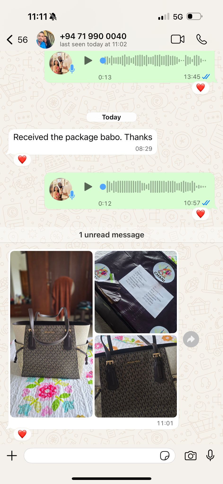 Customer feedback 7